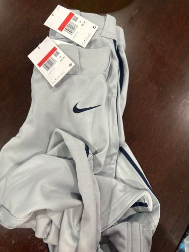 Gray New Large Nike Game Pants