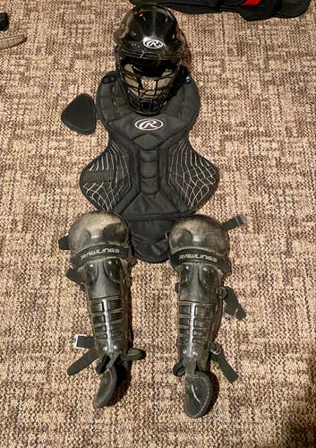 Used Rawlings Catcher's Set