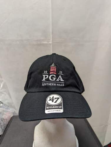 NWS 2022 PGA Southern Hills ' 47 Clean Up Strapback Hat