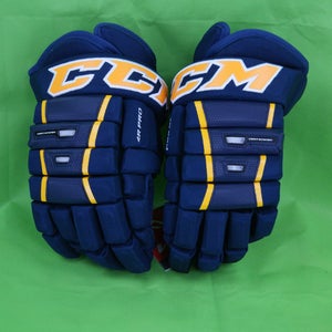 New CCM HG 4R Pro Gloves 13" Navy/Sunflower