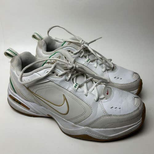 Nike Air Monarch IV Phantom Grey Sneaker Shoes D White Gray Green Sz 11
