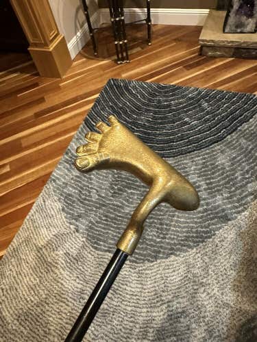 Golfsmith Foot Putter 5-Toe Solid Brass Dizanium Titanium Magnesium Shaft