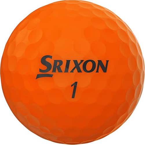 Srixon Soft Feel Golf Balls (Brite Orange, 3pk) 1 Sleeve 2023  NEW