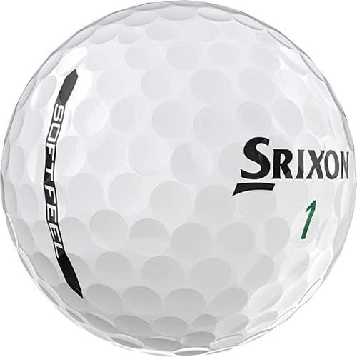 Srixon Soft Feel Golf Balls (Soft White, 3pk) 1 Sleeve 2023 New