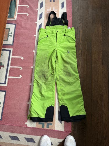Used Youth Size 18 Spyder Zipoff Ski Pants