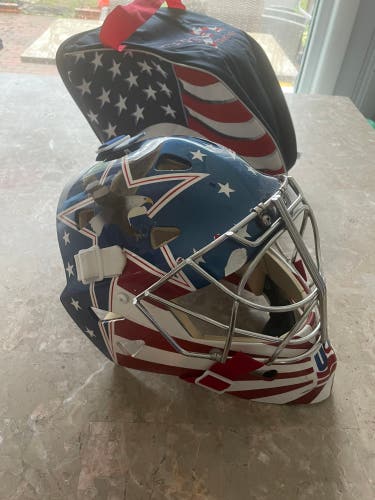 Custom USA Hockey Warwick Mask