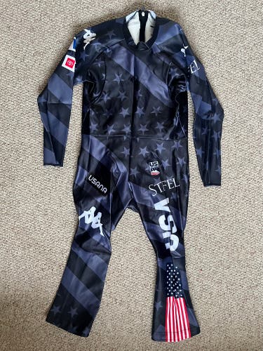 2023 Kappa US Ski Team Custom Large DH Race Suit