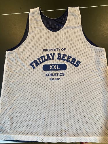 Rare Friday Beers Basketball Jersey Unisex L/XL