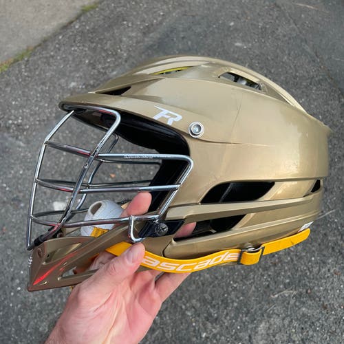 GOLD Lacrosse Cascade R Helmet LAX