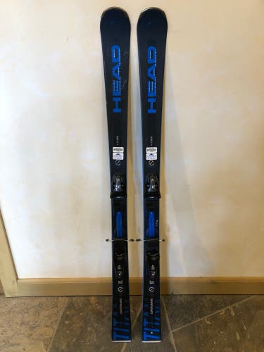 2024 Head Supershape E-Titan Skis With Integrated Tyrolia Protector Bindings 170cm