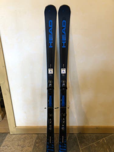 2024 Head Supershape E-Titan Skis With Integrated Tyrolia Protector Bindings 184cm
