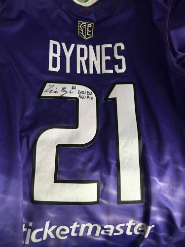 PLL game worn jersey