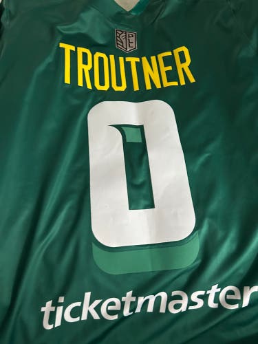PLL game worn jersey