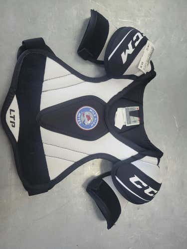 Used Ccm Ltp Mile High Mites Lg Hockey Shoulder Pads