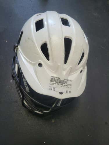 Used Cascade Adj Spr Helmet One Size Lacrosse Helmets