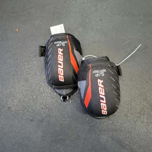 Used Bauer Lil Sport Sm Hockey Elbow Pads