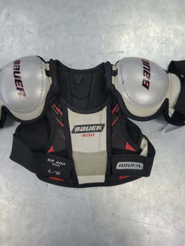Used Bauer 400 Lg Hockey Shoulder Pads