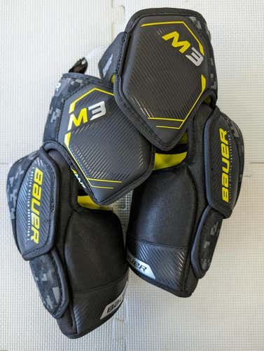 New Bauer M3 Elbow Pads Sr Md