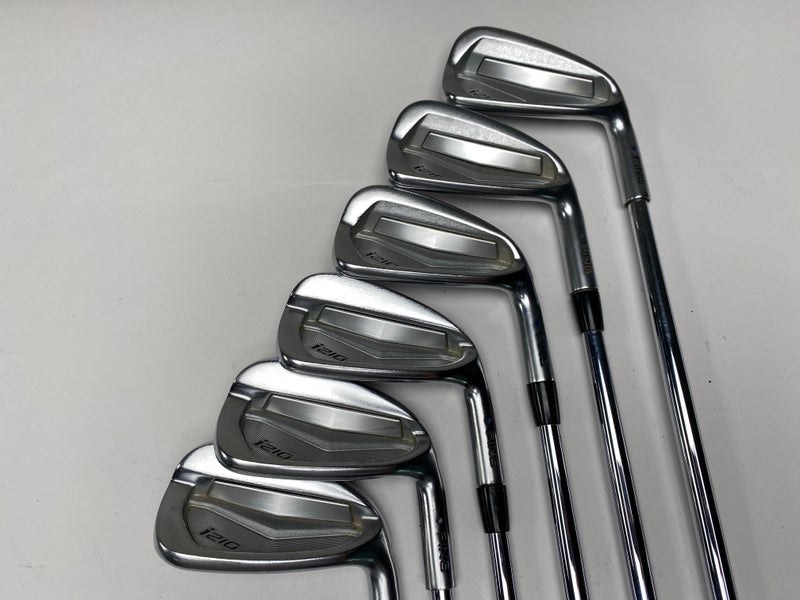 Ping i210 Iron Set 4-9 Blue Dot 1* Up True Temper Dynamic Gold S300 Stiff RH +1"