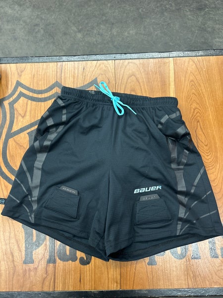 Like New Bauer 37.5 Mesh Jill Shorts w/Protector Youth Large