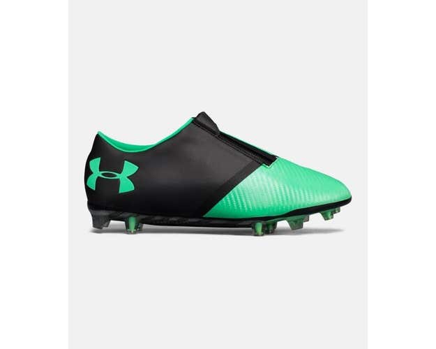 UNDER ARMOUR UA SpotLight Vapor Green Black FG Men's Soccer Cleat Shoes Size 9