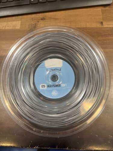 New Luxilon ALU Power SOFT 125 (1.25mm) reel.  GOING OUT OF BUSINESS SALE!