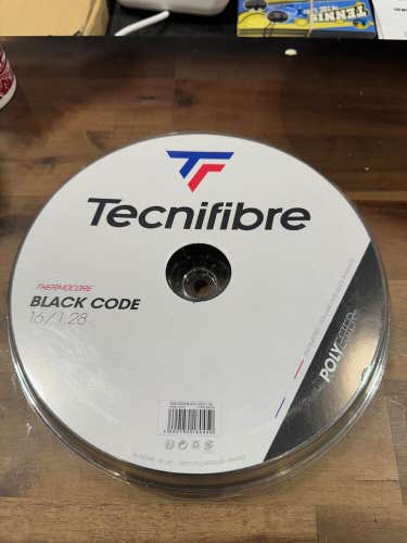 New Tecnifibre Black Code 16g Reel 660'