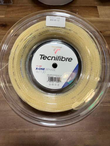 New Tecnifibre X-One Biphase Reel 16g 660' Multifilament.  FREE SHIPPING!