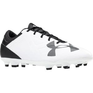 Under Armour 1272298-100 Spotlight FG Men's Soccer Cleats White Black US Size 8