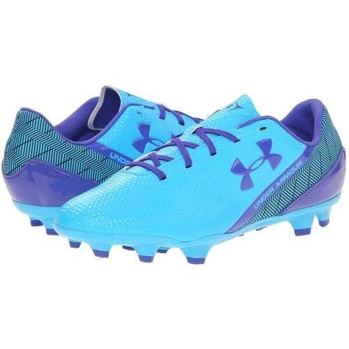 Under Armour W SF Flash FG Womens Soccer Cleat Shoes Alpine Violet Constellation