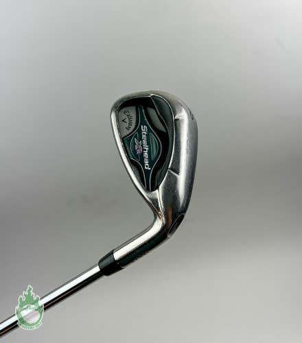 Used Right-Handed Callaway Steelhead XR 9 Iron XP 95 Stiff Flex Steel Golf Club