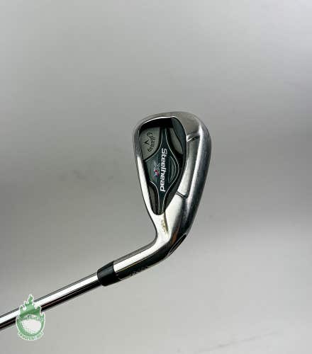 Used Right-Handed Callaway Steelhead XR 4 Iron XP 95 Stiff Flex Steel Golf Club