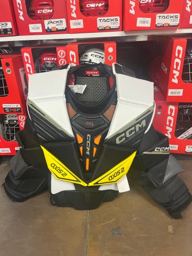 New CCM Axis 2 Pro Senior Small Goalie Chest Protector