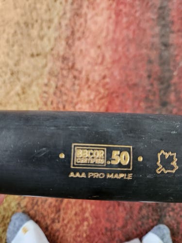 Used Baum Gold Stock BBCOR Certified Bat (-3) Wood Composite 33.5"
