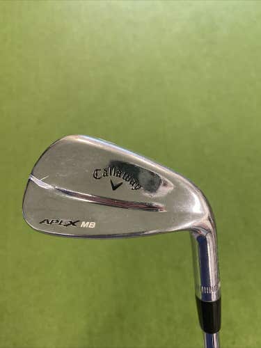 Used RH Callaway Apex MB Pitching Wedge KBS Tour 130 Extra Stiff Steel
