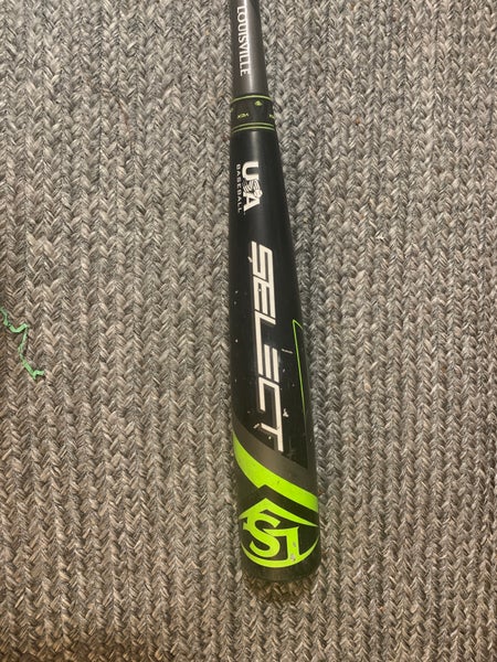 Used Louisville Slugger Select USABat Certified Bat (-10) Hybrid 21 oz 31"