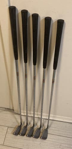 RH PING ZING RED DOT IRONS 6-PW - NEW GRIPS