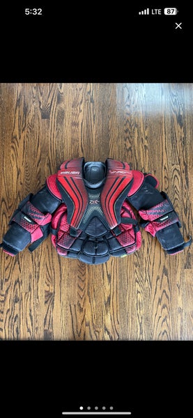 Used Large Bauer Vapor 2X Pro Goalie Chest Protector