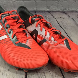 NEW New Balance Men's FG Soccer cleats MSFURFOT Orange Grey Size 8 M