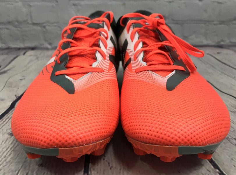 NEW New Balance Men's FG Soccer cleats MSFURFOT Orange Grey Size 8 M
