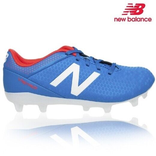 New Balance JSVRCFBO Kid's Sport Cleat Shoes Color Blue Orange White Size 5.5