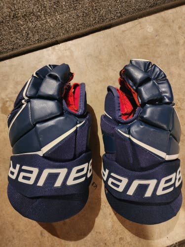 Used Bauer Vapor 3X Gloves 14"