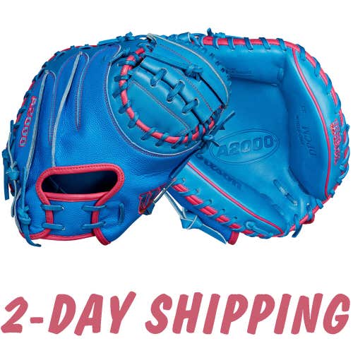 2024 Wilson A2000 CM33SS 11.5" Autism Speaks Love the Moment Catcher's Mitt ►2-DAY SHIPPING◄