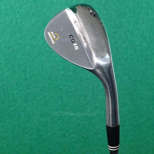Cleveland CG15 Satin Chrome 62-12 62° LW Lob Wedge Traction Steel Wedge *READ*