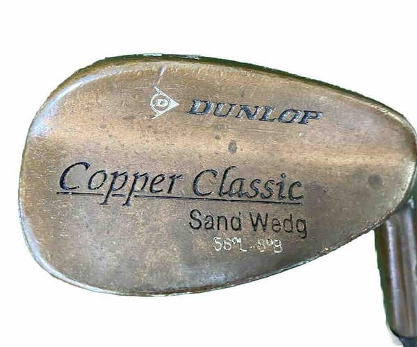 Dunlop Copper Classic BeCu Sand Wedge 56*08 Stiff Steel 35.5" Good Grip Men's RH