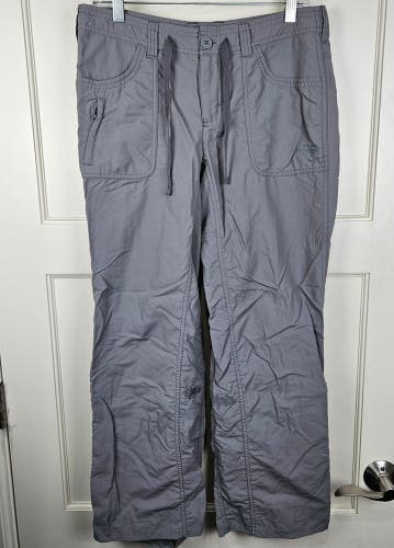 The North Face Pants Size 8 Womens Nylon Convertible Roll Up Hiking Outdoors