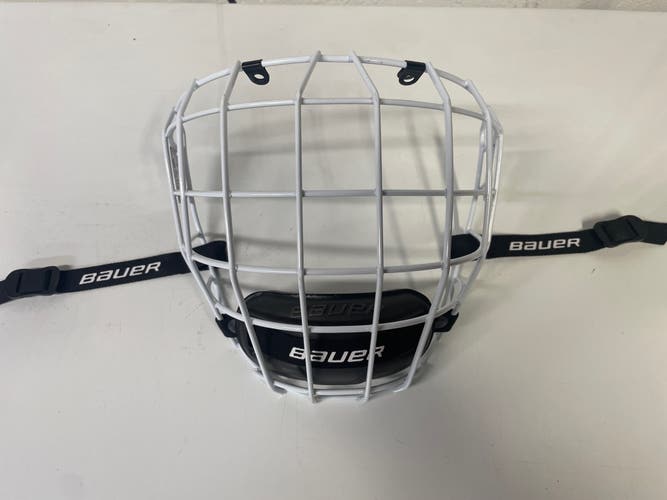 Large Bauer White Cage