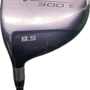 LH Taylormade 300 Ti 9.5° Driver Tour R-80 Regular Flex Graphite Shaft 44.5”L