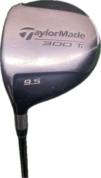 LH Taylormade 300 Ti 9.5° Driver Tour R-80 Regular Flex Graphite Shaft 44.5”L