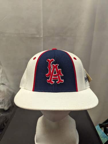 NWT Los Angeles Angels Mitchell & Ness Fitted Hat 7 1/8 MLB